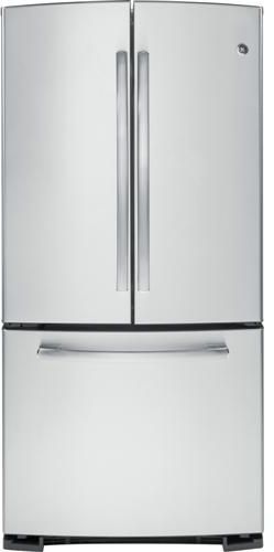 GE 22.1 Cu. Ft, French Door Bottom Freezer Refrigerator-Stainless Steel
