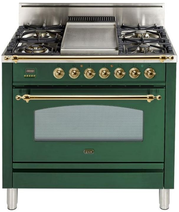 green gas cooker