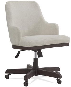 Riverside Furniture Rafferty Umber/Beige Upholstered Desk Chair