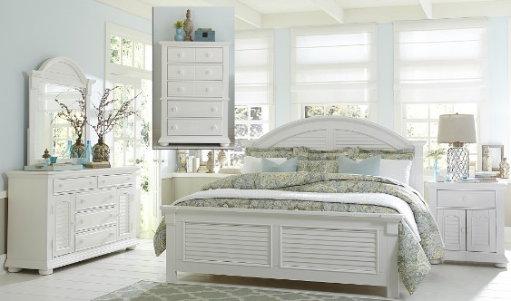 Broyhill white bedroom deals furniture