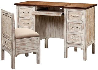 Stein World Caitlyn Brown Desk With Stool