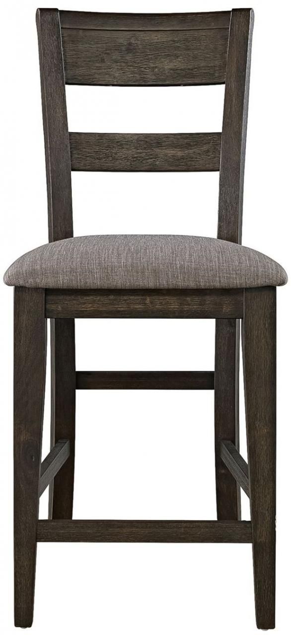 Liberty Furniture Double Bridge Dark Chestnut Splat Back Counter Chair 0