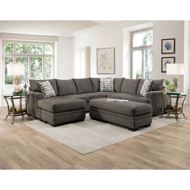 Behold Home Bailey Charcoal 2-Piece Sectional with LSF Chaise-1