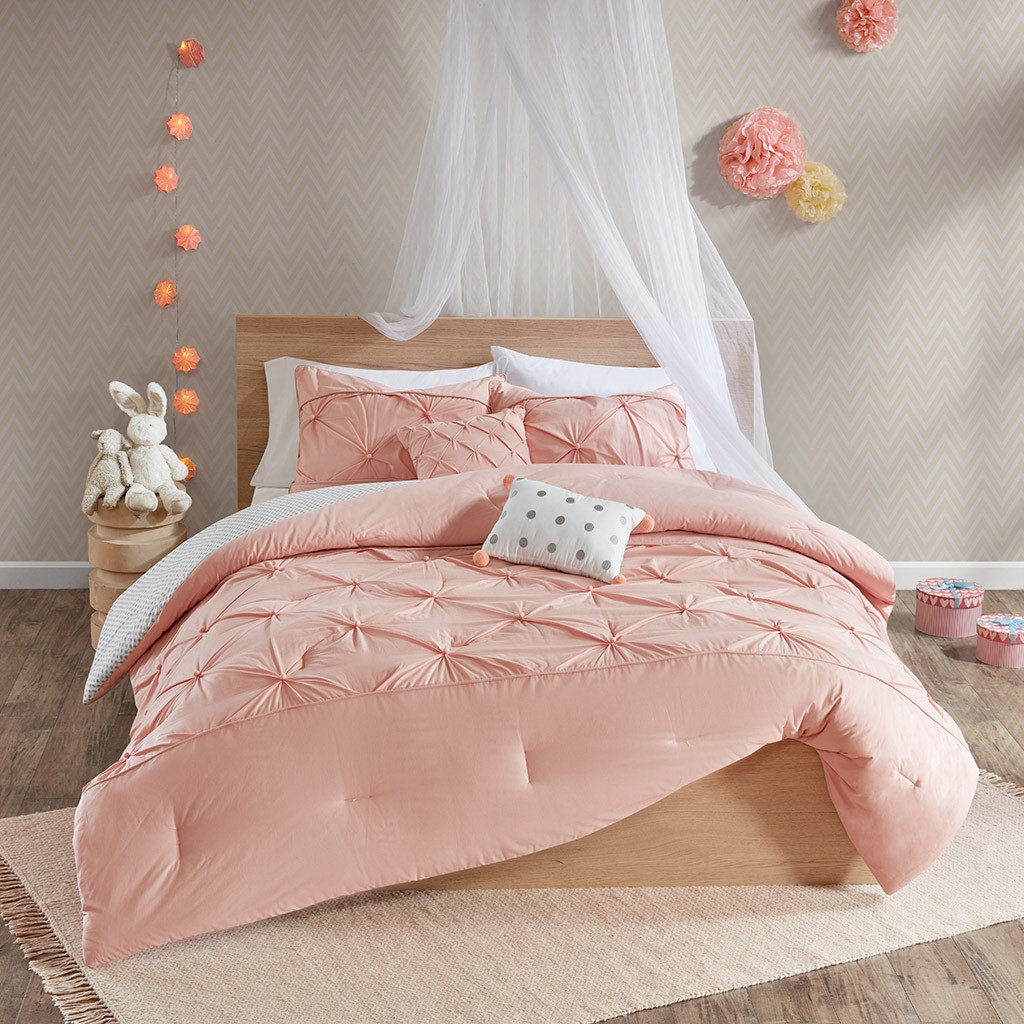 Blush pink clearance comforter set