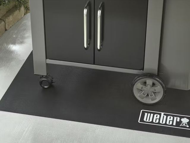 Weber® Grills® Black Floor Protection Mat-3