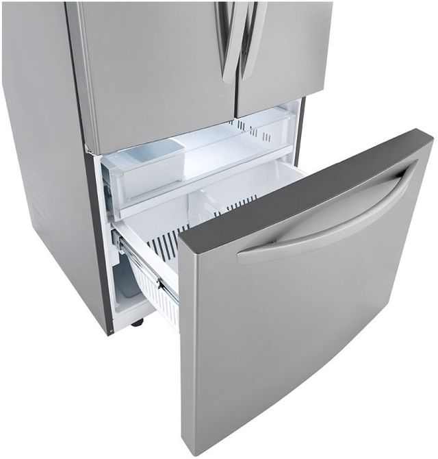 LG 25.2 Cu. Ft. PrintProof™ Stainless Steel French Door Refrigerator 6