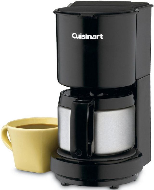 Cuisinart DCC450BK Black  4-Cup Coffee Maker with Stainless Steel Carafe