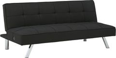 Mill Street® Santini Black Flip Flop Armless Sofa