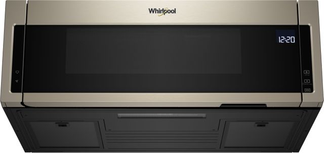 Whirlpool® 1.1 Cu. Ft. Fingerprint Resistant Stainless Steel Over The Range Microwave 12
