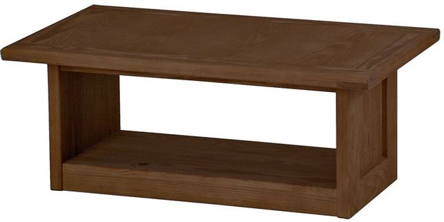 Table rectangulaire plateau laque bringée de Crate Designs™ Furniture ...