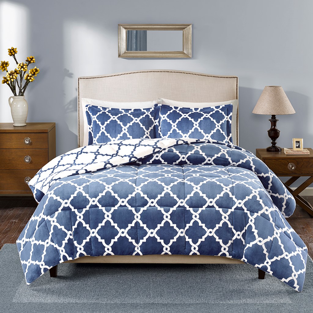 True North by Sleep Philosophy Cozy Flannel Full Bed Sheets