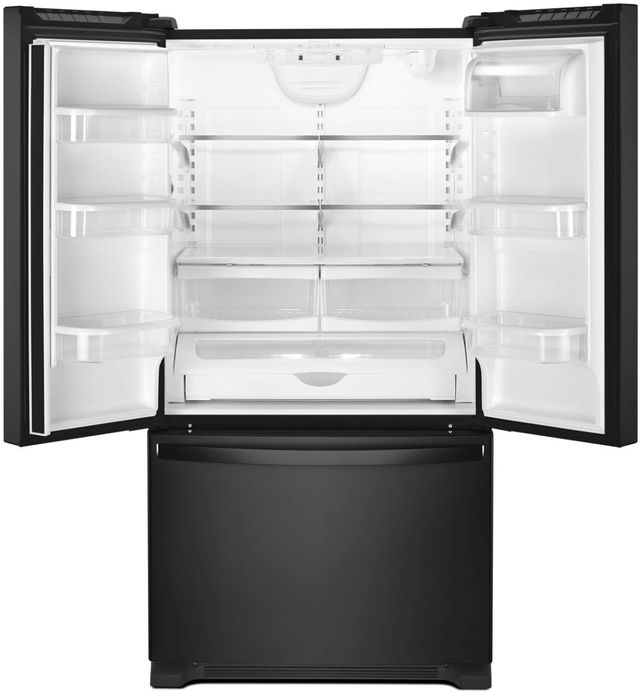 Réfrigérateur à portes françaises de 36 po Whirlpool® de 25,2 pi³ - Acier inoxydable résistant aux traces de doigts 25