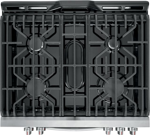 Frigidaire Gallery® 29.88" Stainless Steel Free Standing Gas Range with Air Fry 3