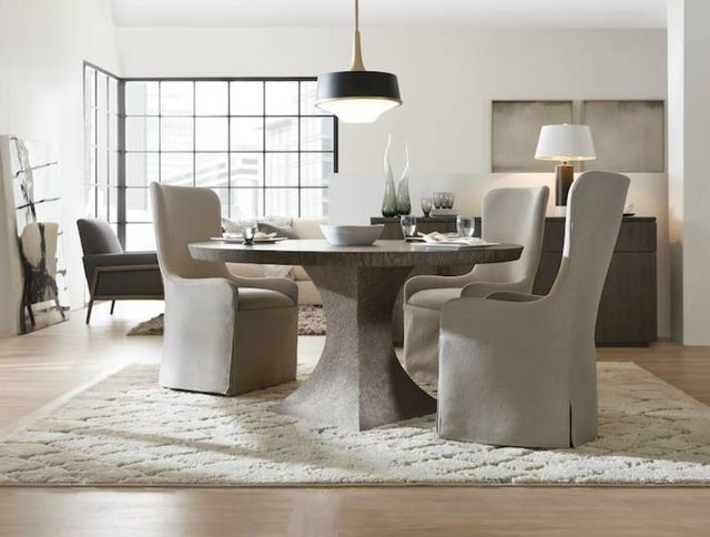 Hooker® Furniture Miramar Aventura Greco Rustic Oak Round Dining Table 4