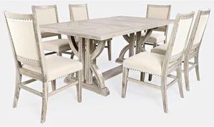 Jofran Inc. Fairview 5 Piece Dining Room Set with Table and 4 Side Chairs
