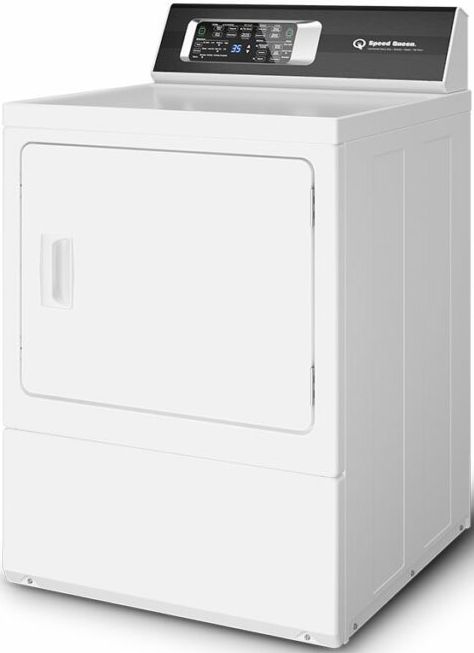 Speed Queen® DR7 7.0 Cu. Ft. White Front Load Electric Dryer 2