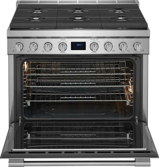 Frigidaire Professional® 36'' Stainless Steel Pro Style Dual Fuel Natural Gas Range 8