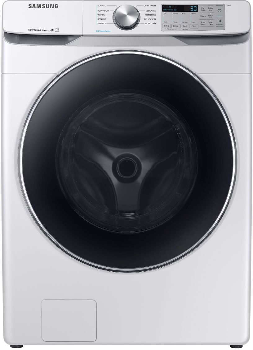 Samsung 4.5 Cu. Ft. White Front Load Washer-WF45T6200AW