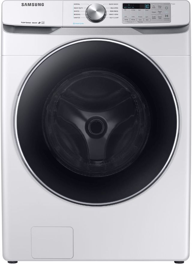 Samsung 4.5 Cu. Ft. White Front Load Washer-WF45T6200AW-0