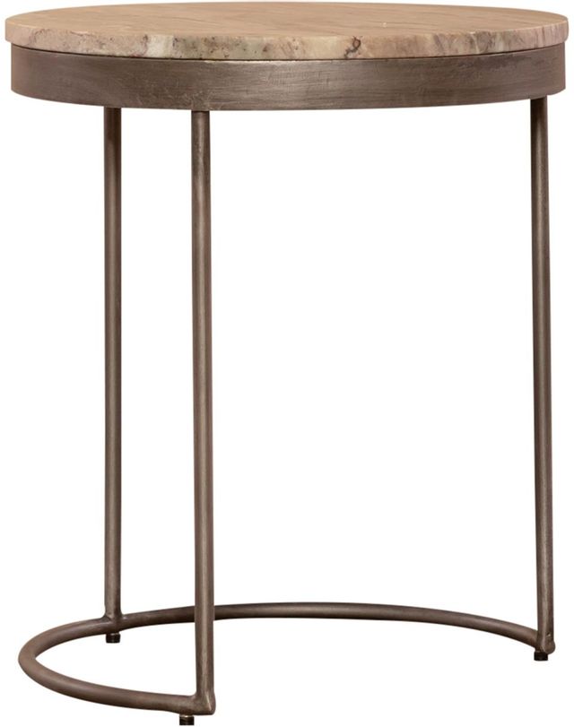 Liberty Furniture Eclipse Greystone Marble Top Accent Tables-0