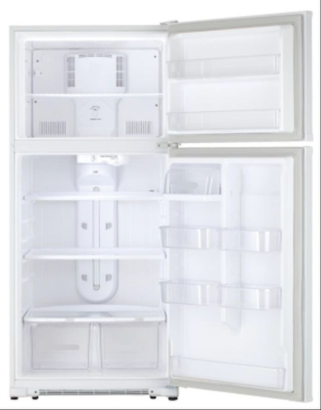 Crosley® 18.2 Cu. Ft. Stainless Look Freestanding Top Freezer Refrigerator 1