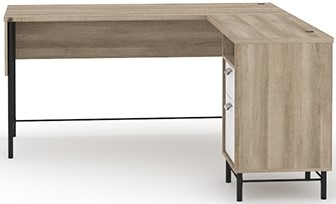 shallow l shaped desk