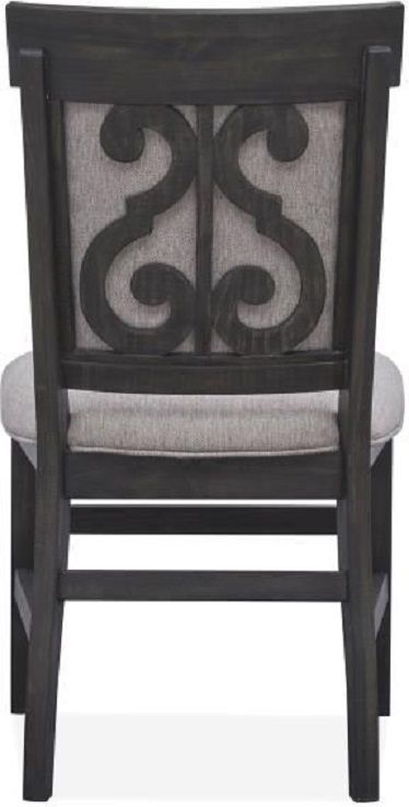 Magnussen® Home Bellamy Peppercorn Dining Side Chair 5