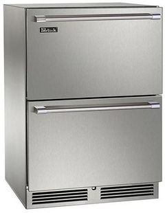 Perlick® Signature Series 5.2 Cu. Ft. Outdoor Refrigerator Drawer-Stainless Steel