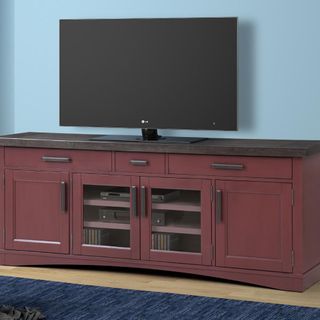 Parker House® Americana Modern Cranberry 76 in. TV Console