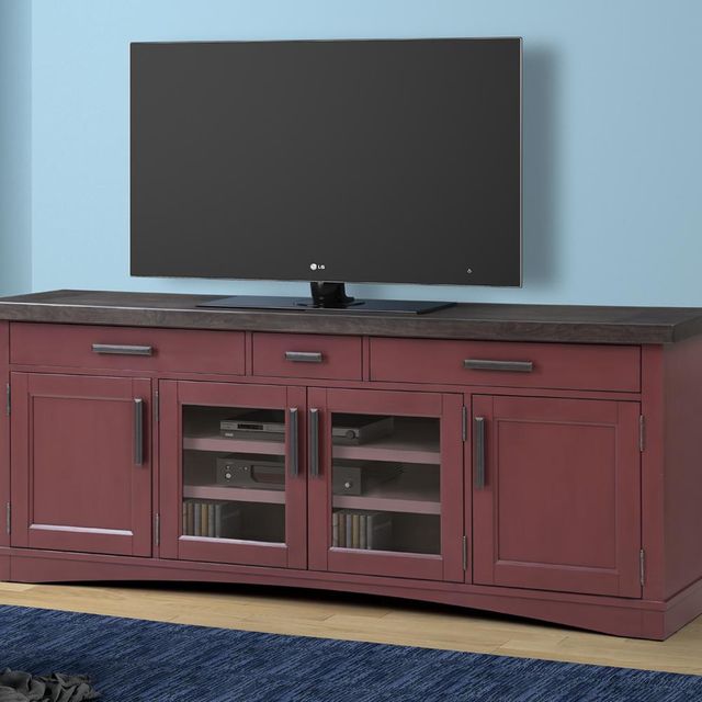 Parker House® Americana Modern Cranberry 76 in. TV Console-0