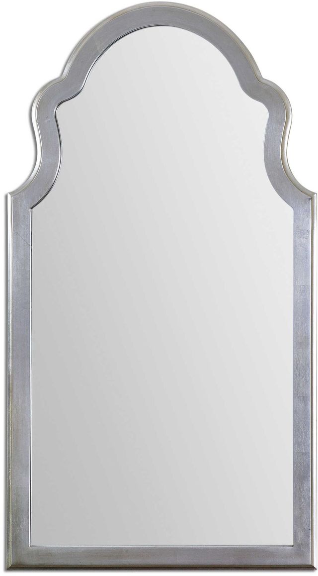 Uttermost® Brayden Arched Silver Mirror-0