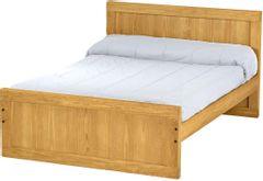 Crate Designs™ Furniture Classic Finish Full Youth Panel Bed