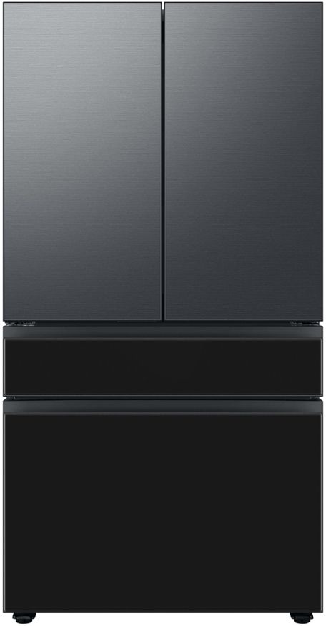 Samsung RF29BB8600 36" Bespoke Smart 4 Door French Door Refrigerator with 28.8 cu. ft. Capacity with Matte Black Panels-1