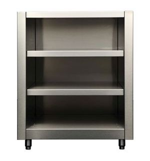 Kalamazoo™ Outdoor Gourmet Signature Series 24" Marine-Grade Stainless Steel Open Shelf Cabinet