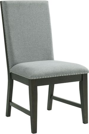 Elements International Donavan 2-Piece Gray Side Chair