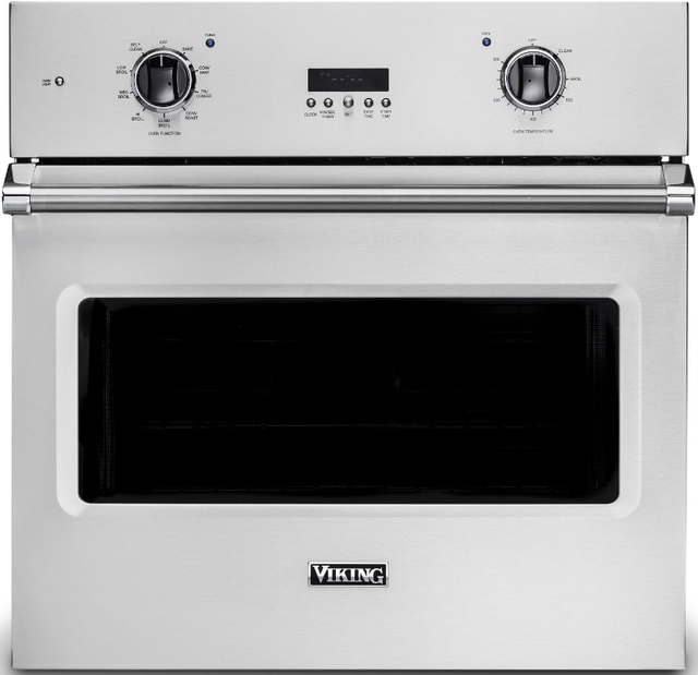 Viking® Professional 5 Series 30" Stainless Steel Built In Single Electric Select Wall Oven-0
