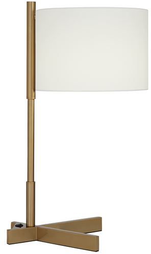 Pacific Coast® Lighting Alora Warm Gold Modern Desk Lamp