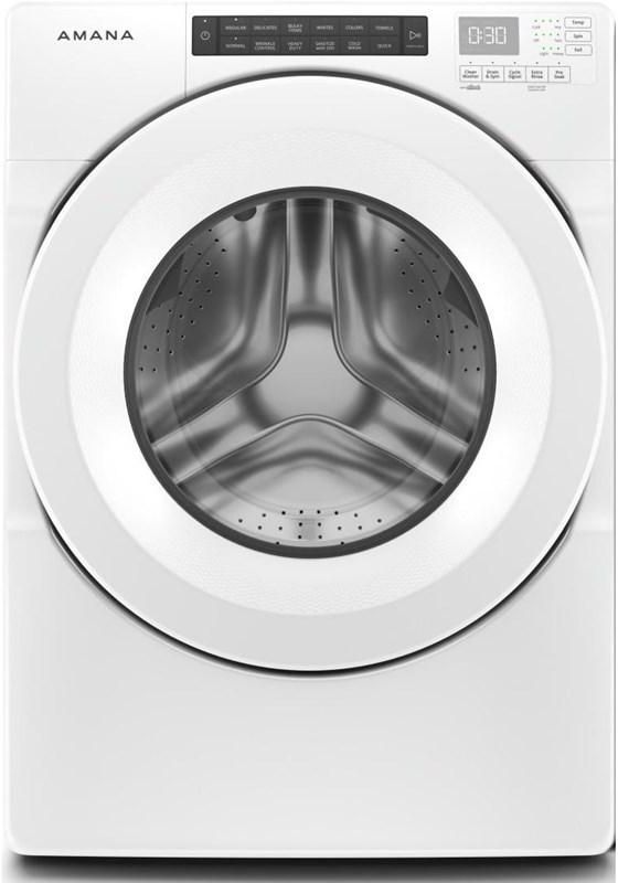 Amana® 4.3 Cu. Ft. White Front Load Washer 0