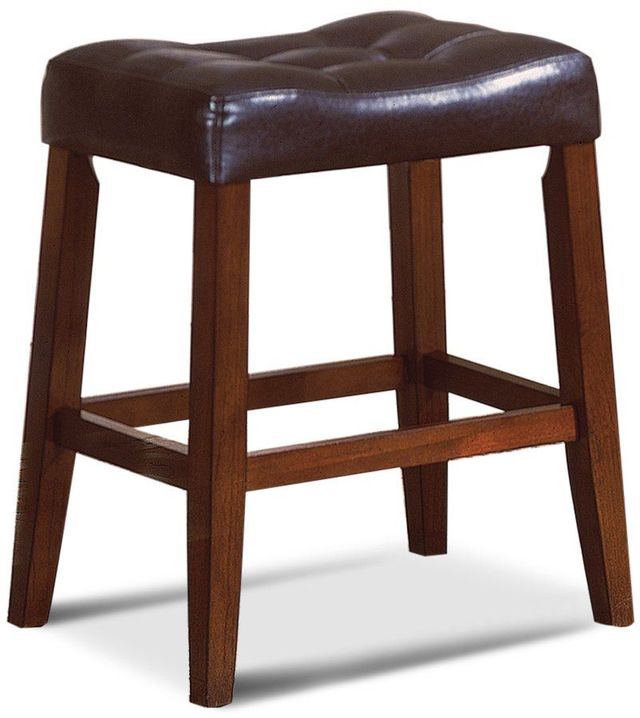 Crown Mark Kent 24" Espresso Saddle Chair-0