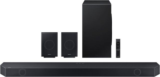 Samsung Electronics Q Series 11.1.4 Channel Titan Black Soundbar System-0