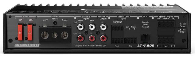 AudioControl® LC-4.800 High-Power Multi-Channel Amplifier 3