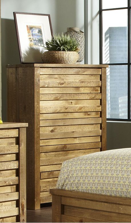 Progressive Furniture Melrose Driftwood Chest-1