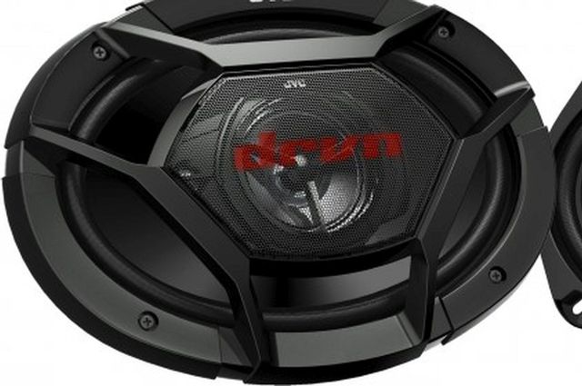 JVC drvn DR Series CS-DR6931 Black 6 x 9" 3-Way Coaxial Car Speakers 1