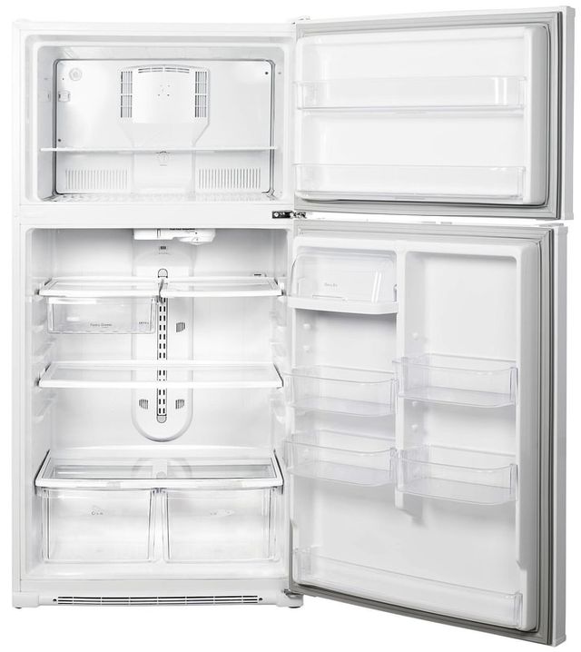 Crosley® 20.8 Cu. Ft. Stainless Look Freestanding Top Freezer Refrigerator 11