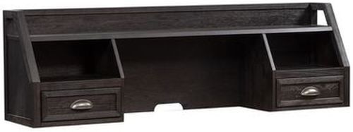 Liberty Furniture Heatherbrook Ash/Charcoal Writing Desk Hutch-0