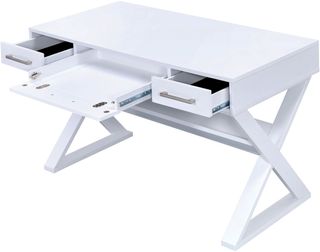 Coaster® Krista White 3-Drawer Writing Desk