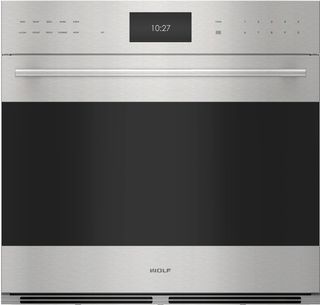 Wolf® E Series 30" Stainless Steel Transitional Built in Single Electric Wall Oven