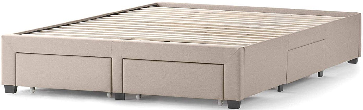 Malouf® Watson Oat Queen Platform Bed Base | The Appliance Barn & Sleep ...