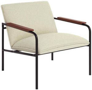 Sauder Boulevard Café Ivory Modern Lounge Chair