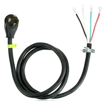 Maytag 6' 4-Wire 30 Amp Dryer Power Cord-0